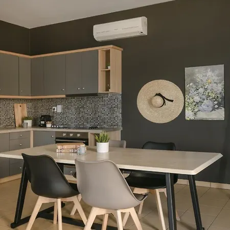 Eviono Sea View Afthonia - Anemelia Apartment Lixouri