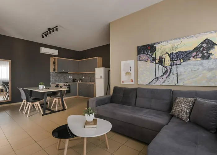 Eviono Sea View Afthonia - Anemelia Apartment Lixouri