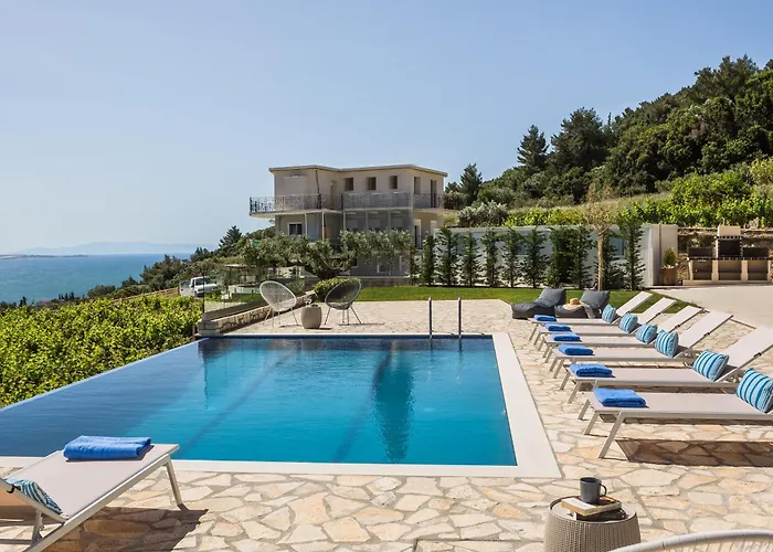 Eviono Sea View Afthonia - Anemelia Apartment Lixouri