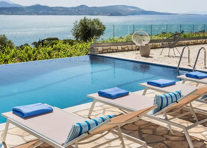 Eviono Sea View Afthonia - Anemelia Apartment Lixouri